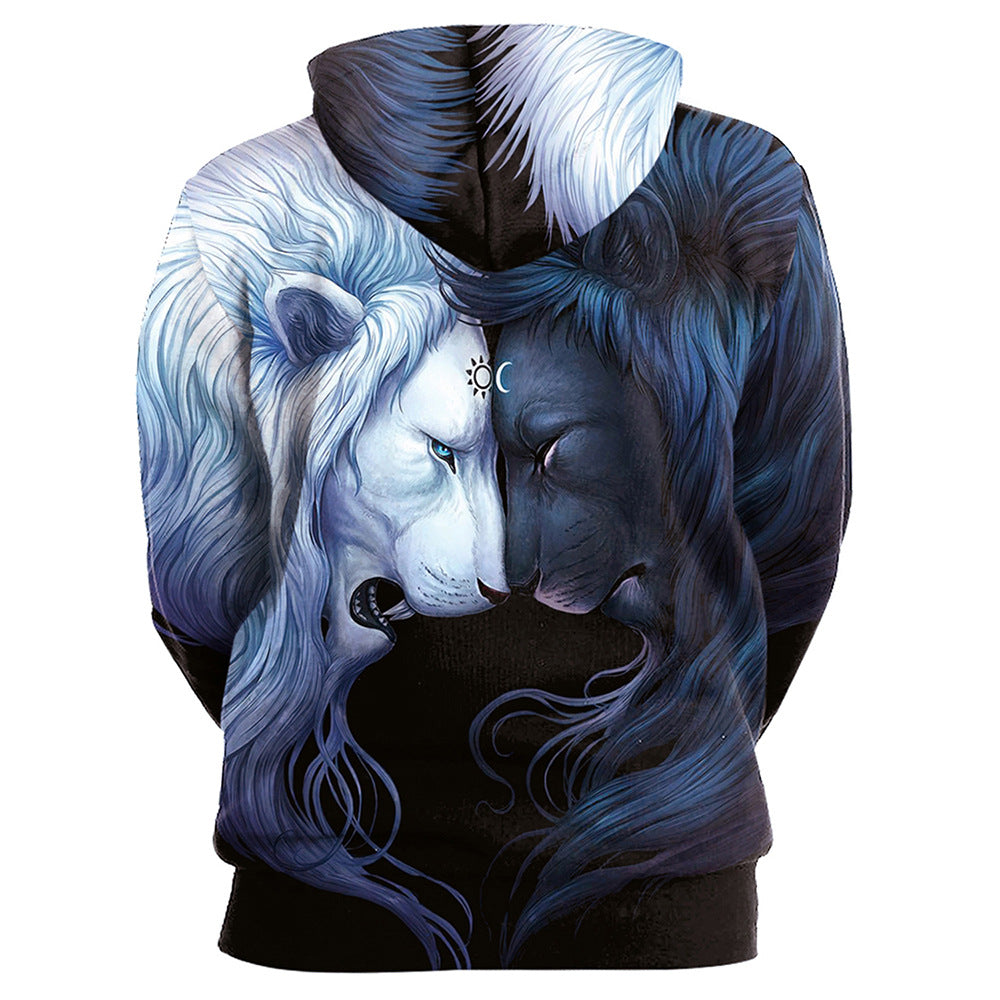 Water Colored Unicorn Design Women Hoodies