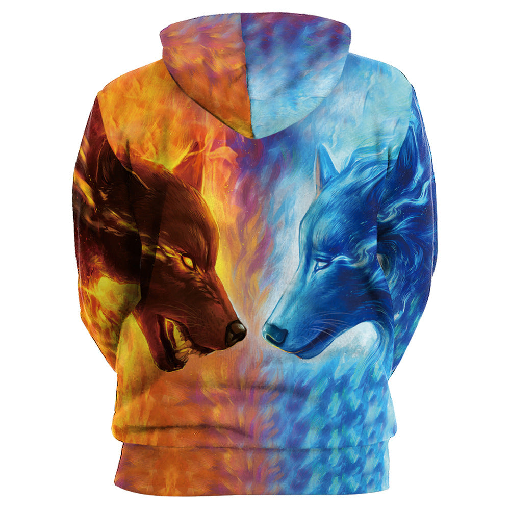 Water Colored Unicorn Design Women Hoodies