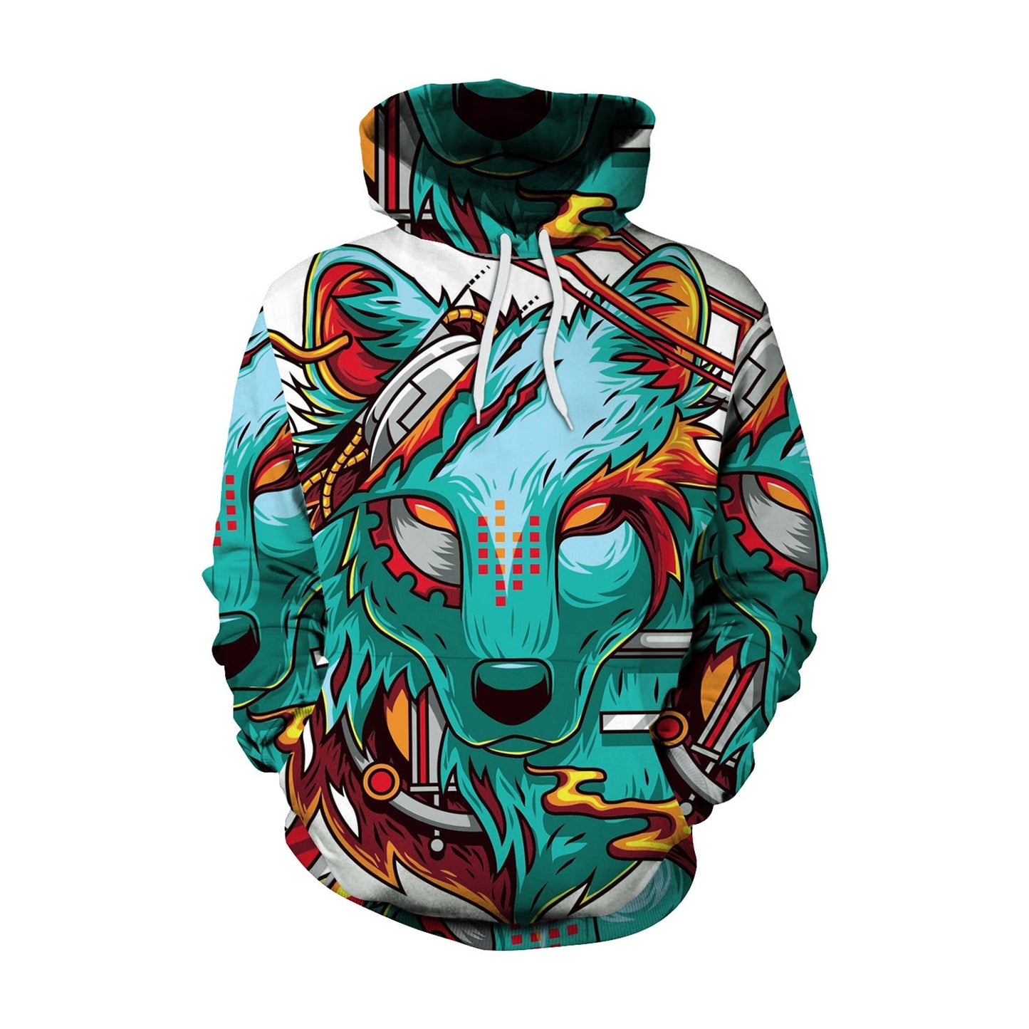 Water Colored Unicorn Design Women Hoodies