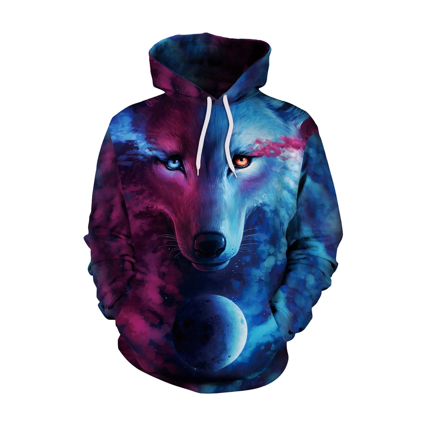 Water Colored Unicorn Design Women Hoodies