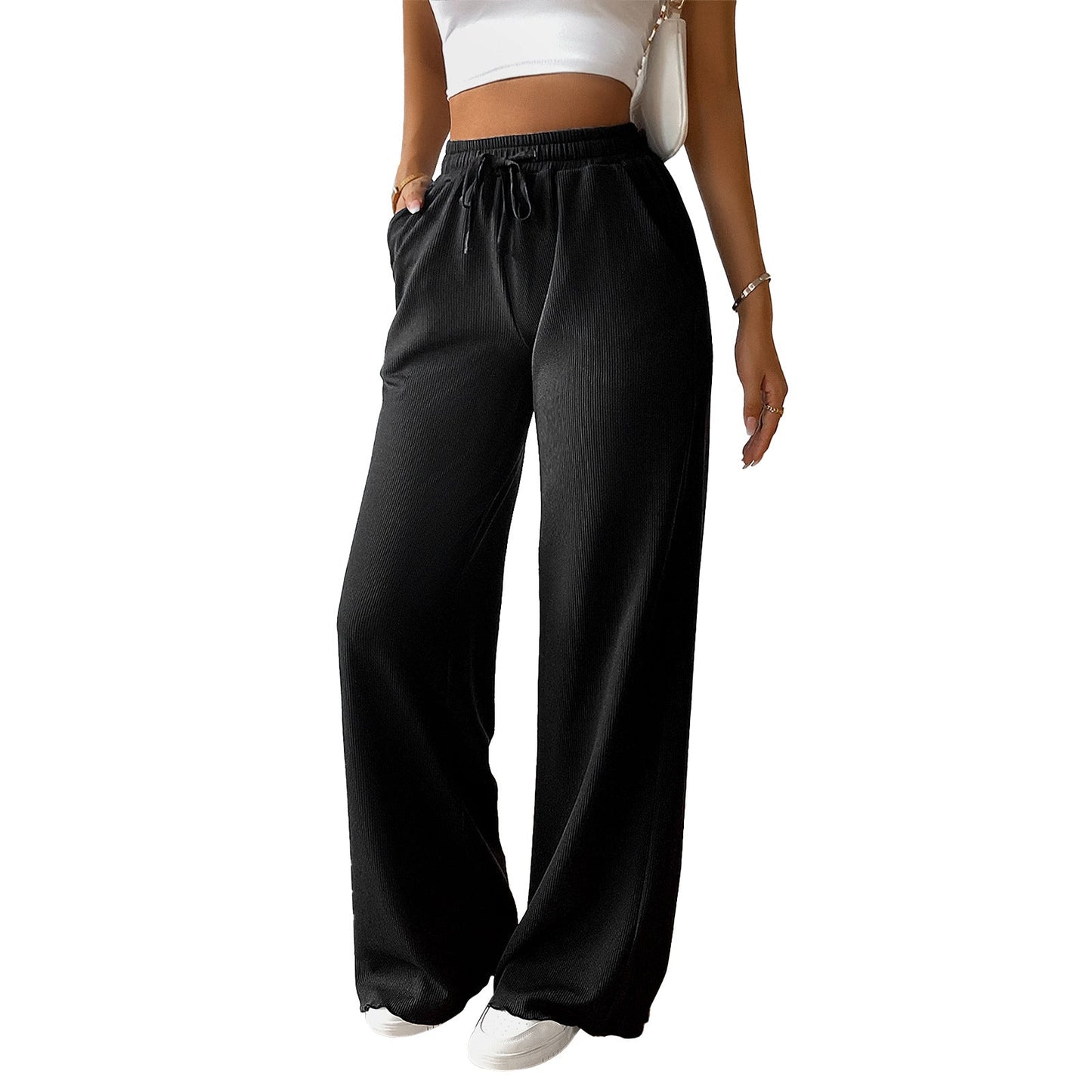 Casual Summer Wide Legs Pants