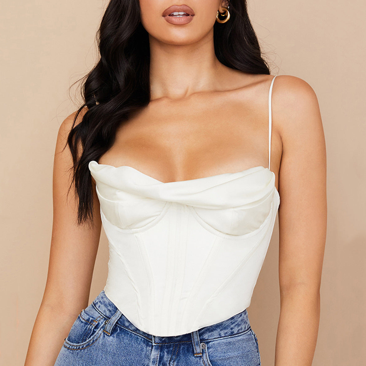 Sexy Satin Tank Tops for Women