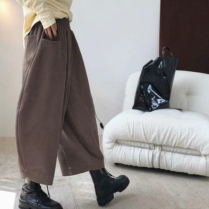 Vintage Plus Sizes Wide Legs Harem Pants