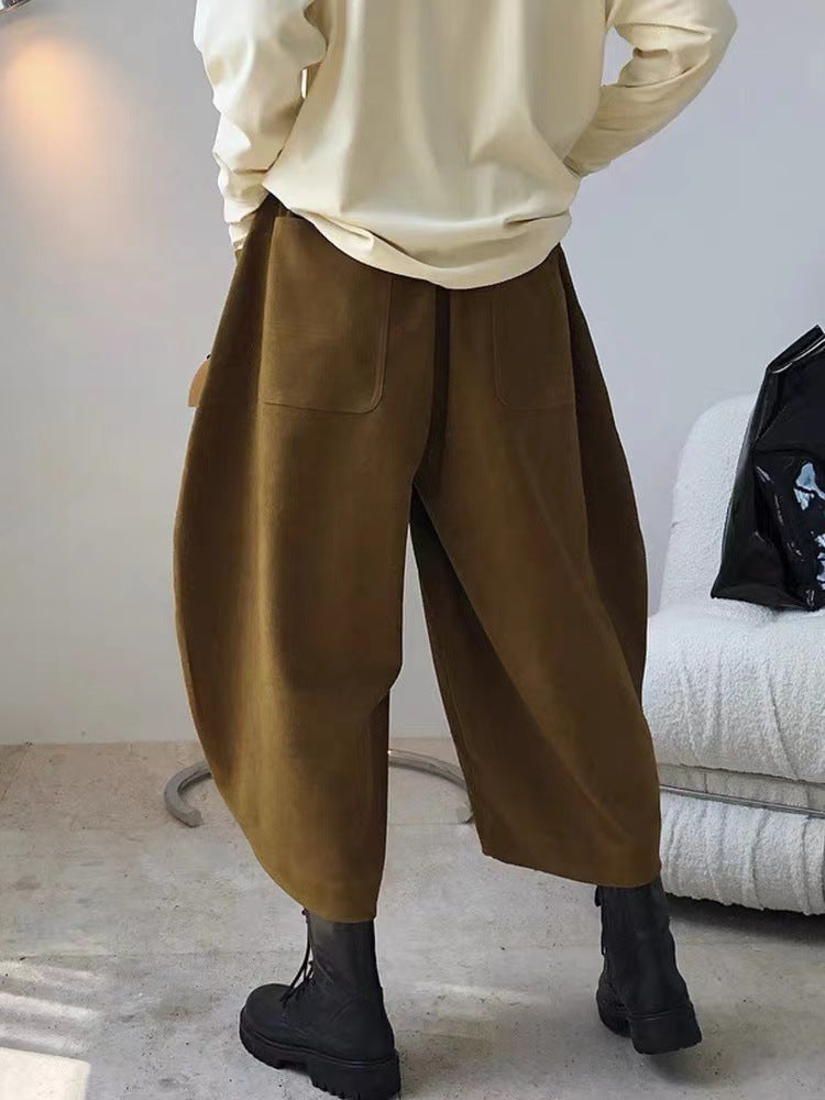 Vintage Plus Sizes Wide Legs Harem Pants