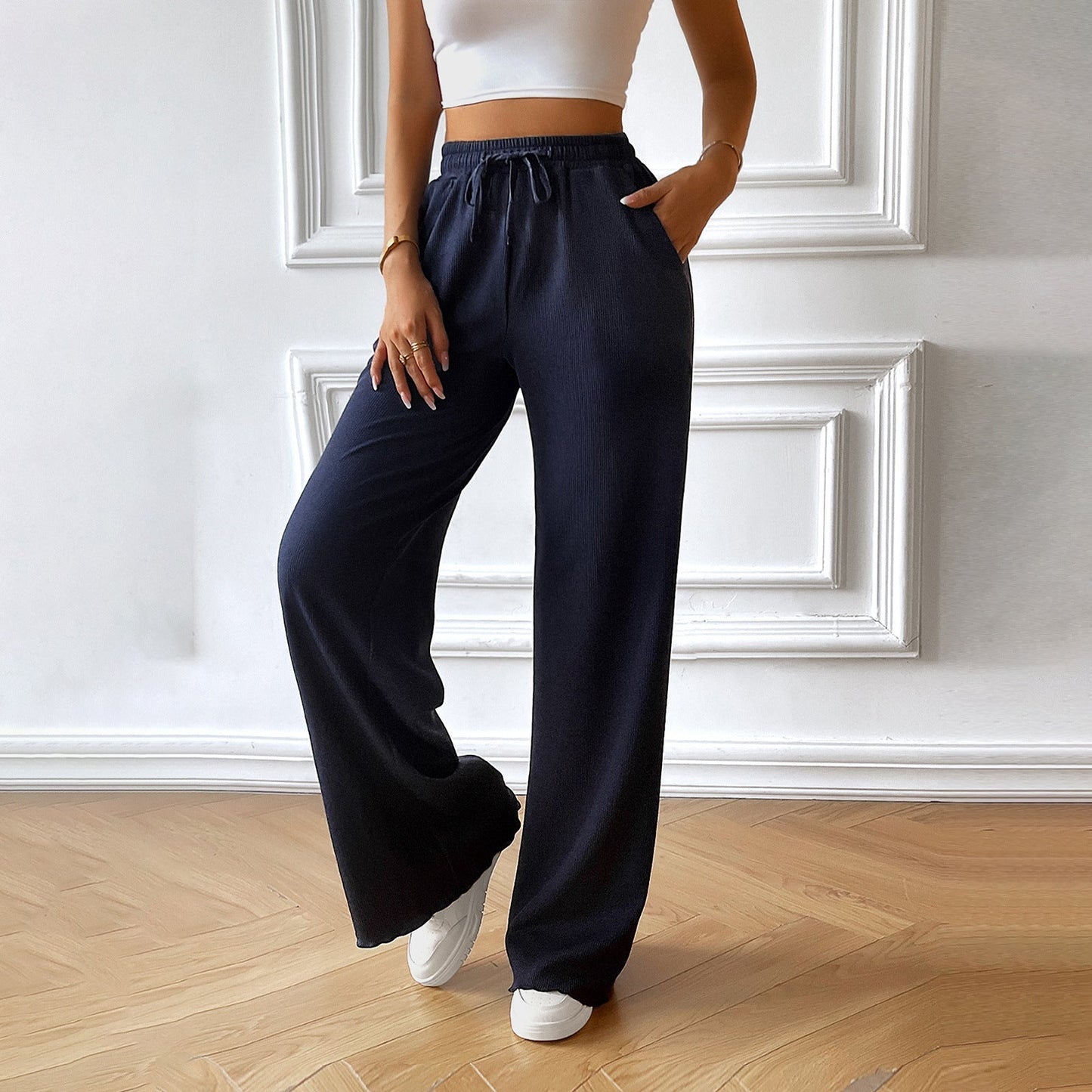 Casual Summer Wide Legs Pants