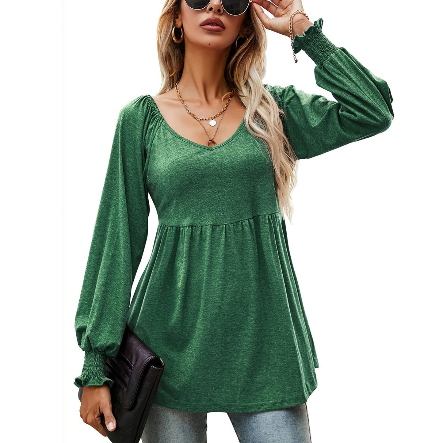 Casual Fall Long Sleeves T Shirts for Women