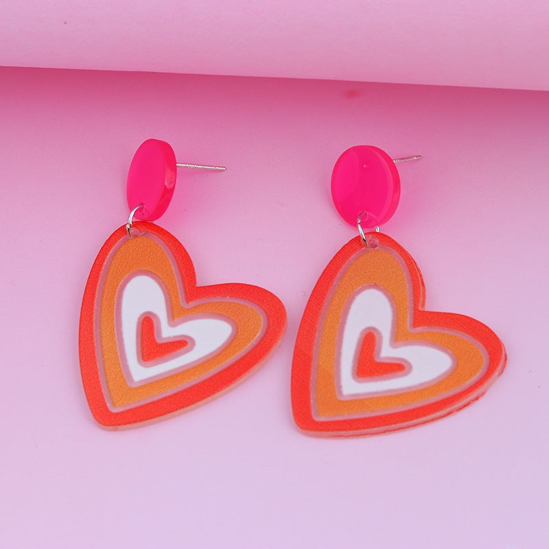 3pcs/Set Valentine's Day Sweetheart Design Women Earrings for Women-Earrings-JEWELRYSHEOWN