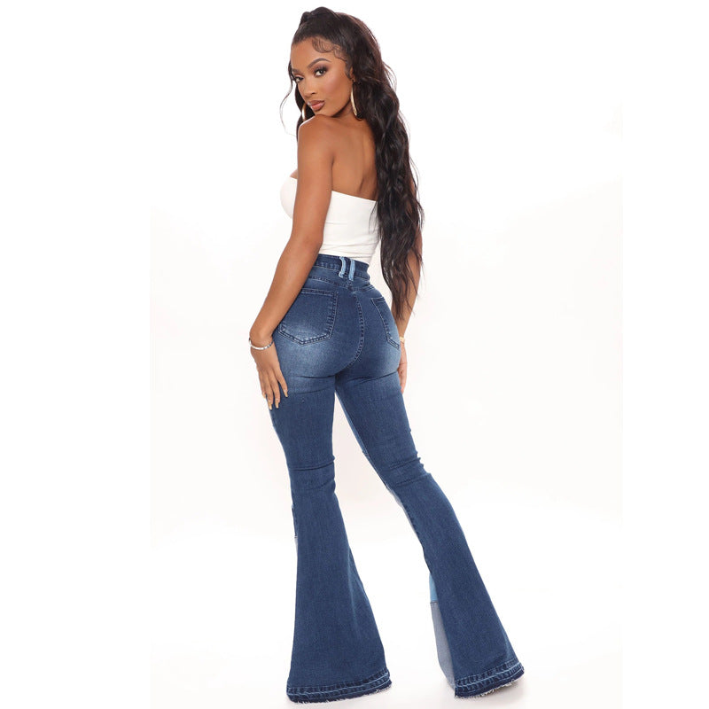 Fashion Plus Sizes Denim Jeans for Women