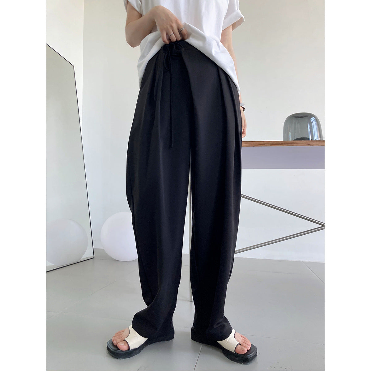 Vintage Designed Women Wide Legs Pants